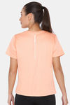 Zelocity Quick Dry Relaxed Top - Peach Fuzz — thumbnail 3